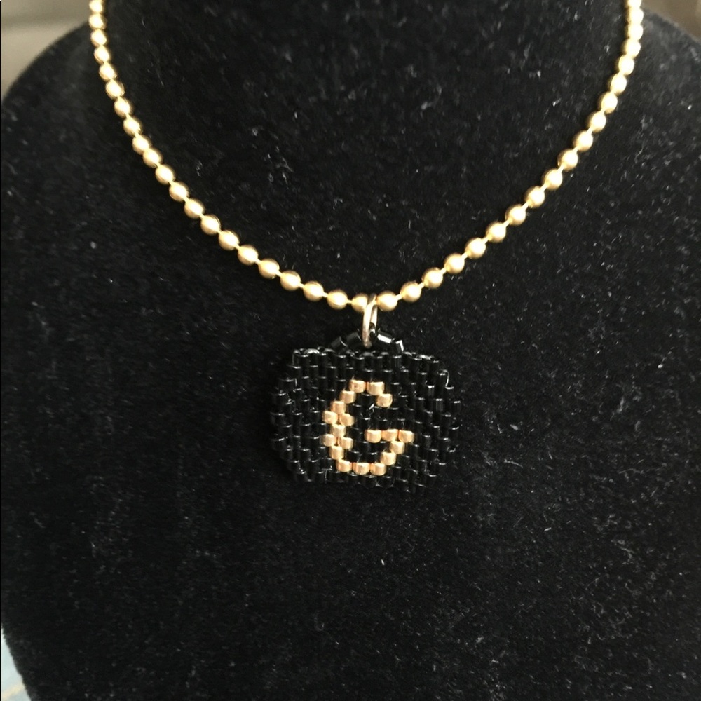 Beaded Initial Pendants. - image 5